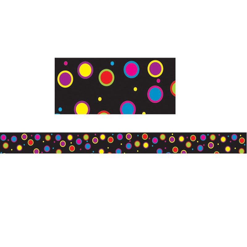 Magnetic Magi-Strips, Color Dots, 12'