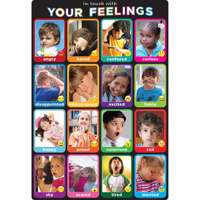 Smart Poly® Chart Emotions Photographs, 13