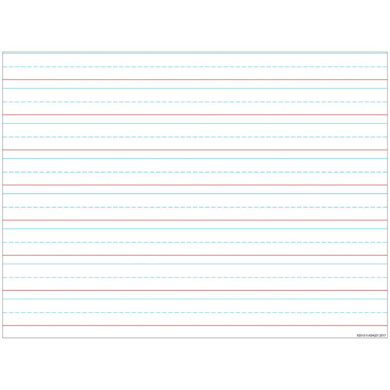 Smart Poly™ Handwriting Chart Tablet Lined 3/4