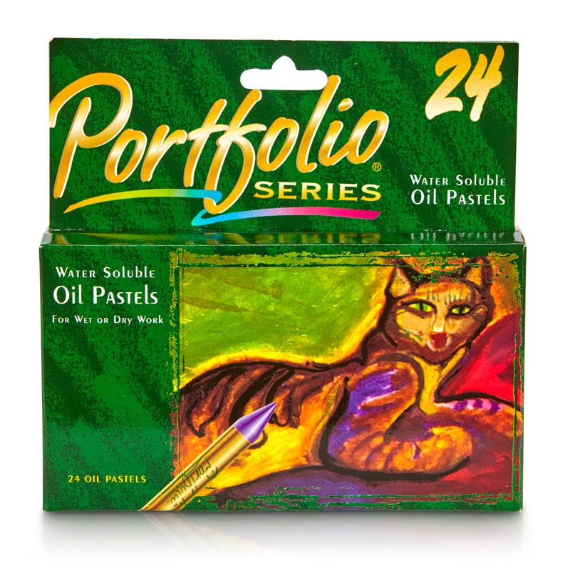  Portfolio & Reg ; Series Oil Pastels, 24 Count