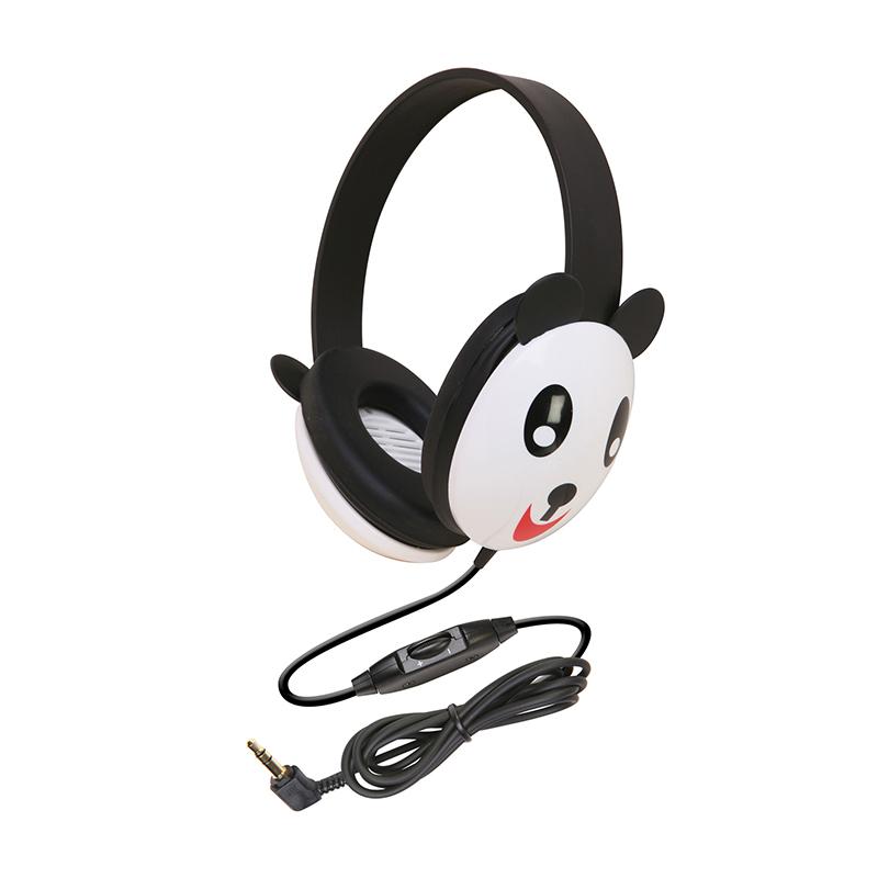  Listening First Animal- Themed Stereo Headphones, Panda