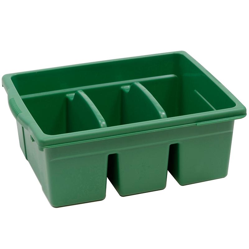 Leveled Reading Large Divided Book Tub, Green