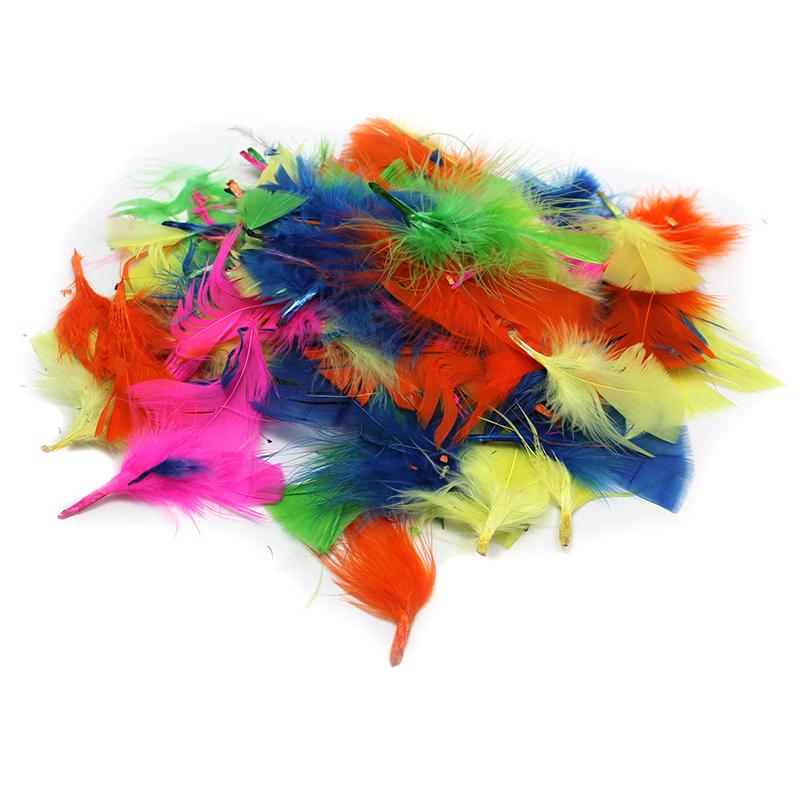 Feathers - Turkey - Hot Colors 14 Grams - Bg