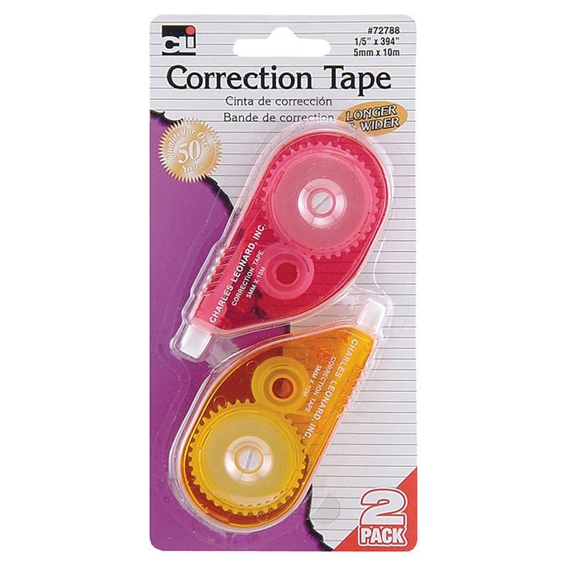  Correction Tape - Assorted Colors - 1/5 