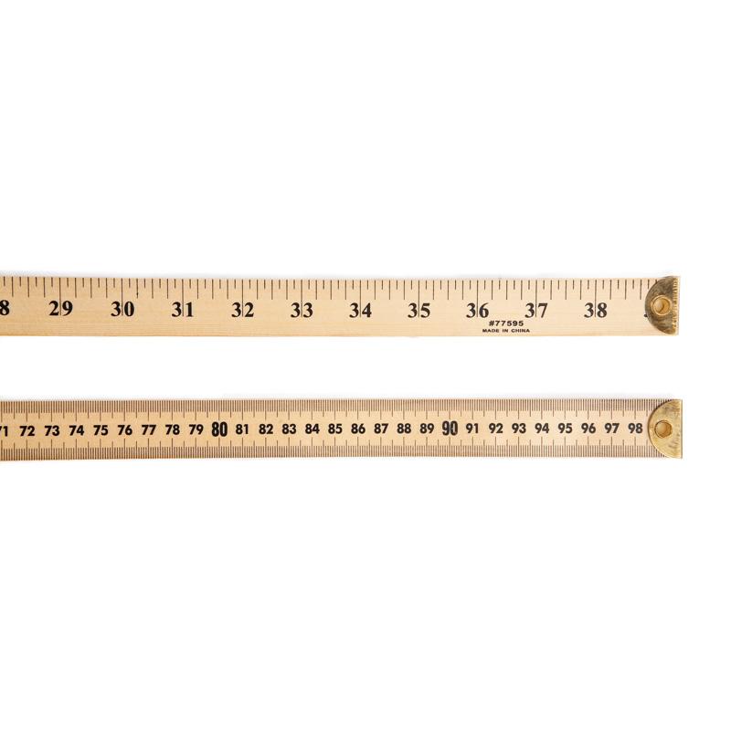  Ruler - Meter Stick W/Metal End