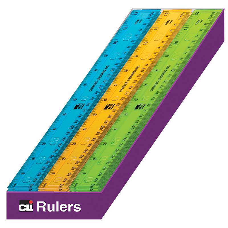 Ruler - Plastic - 12 