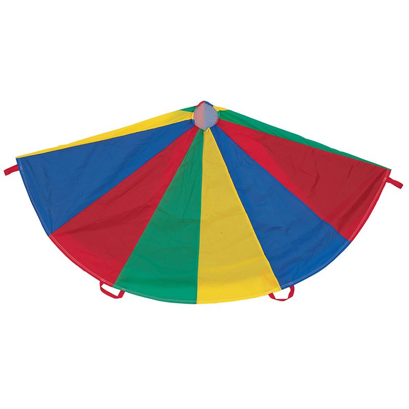 Multi-Colored Parachute, 6' Diameter, 8 Handles