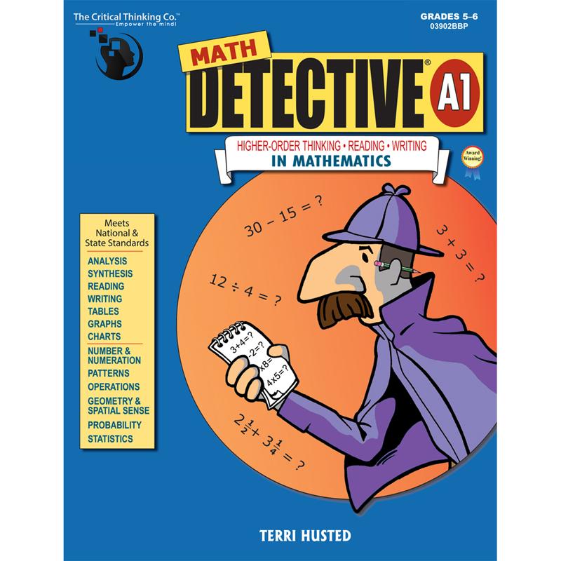 Math Detective Book, A1, Grade 5-6