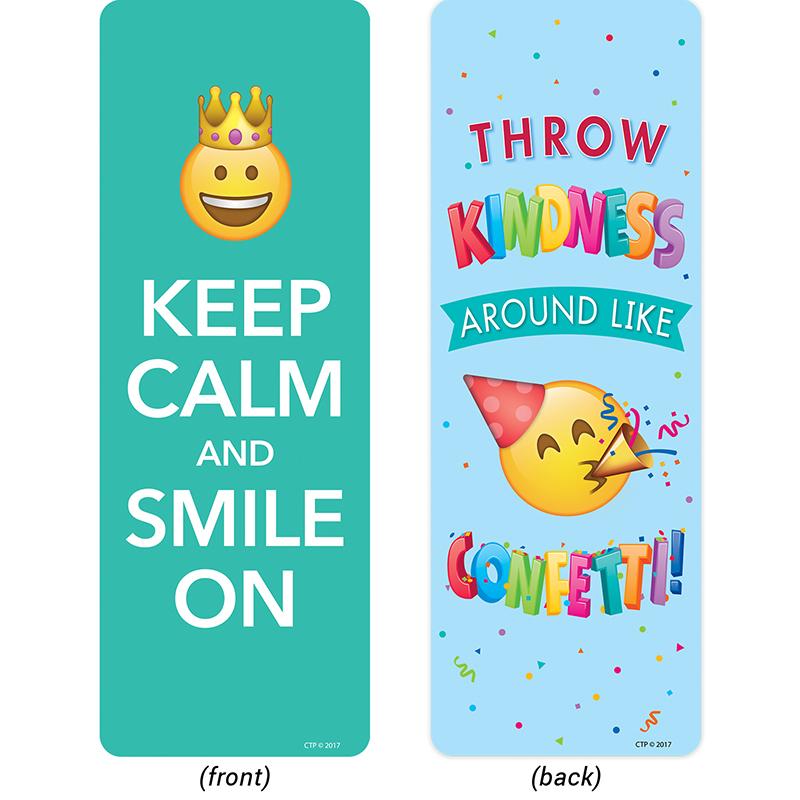Emoji Fun Motivational Quotes Bookmarks