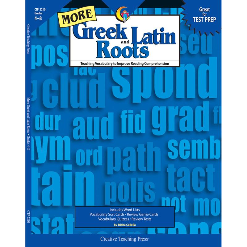 More Greek and Latin Roots Book