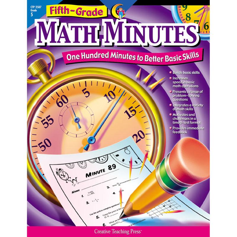 Fifth-Grade Math Minutes Book