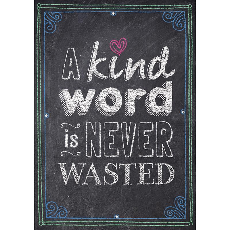  A Kind Word Is Never Wasted...Inspire U Poster