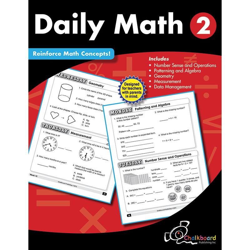 Creative Teaching Press Daily Math Workbook, Grade 2