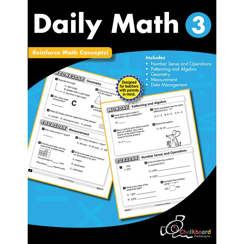  Creative Teaching Press Daily Math Workbook, Grade 3