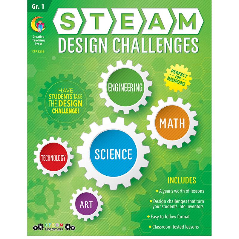  Steam Design Challenges Resource Book, Gr.1