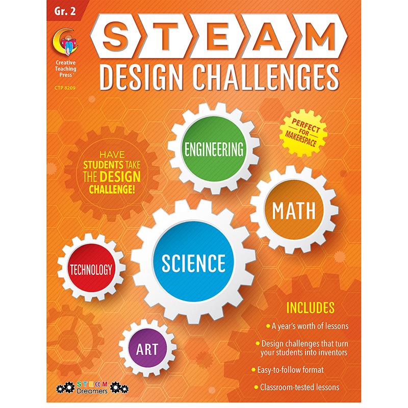  Steam Design Challenges Resource Book, Gr.2