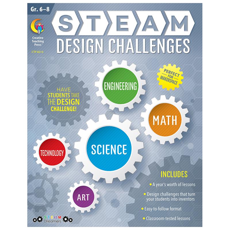  Steam Design Challenges, Grades 6- 8