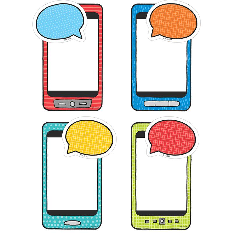 Student Smartphones & Speech Bubbles 6