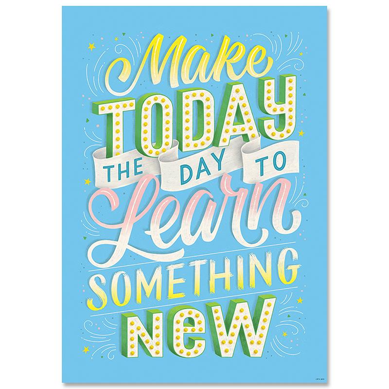 Make today the day to Inspire U Poster