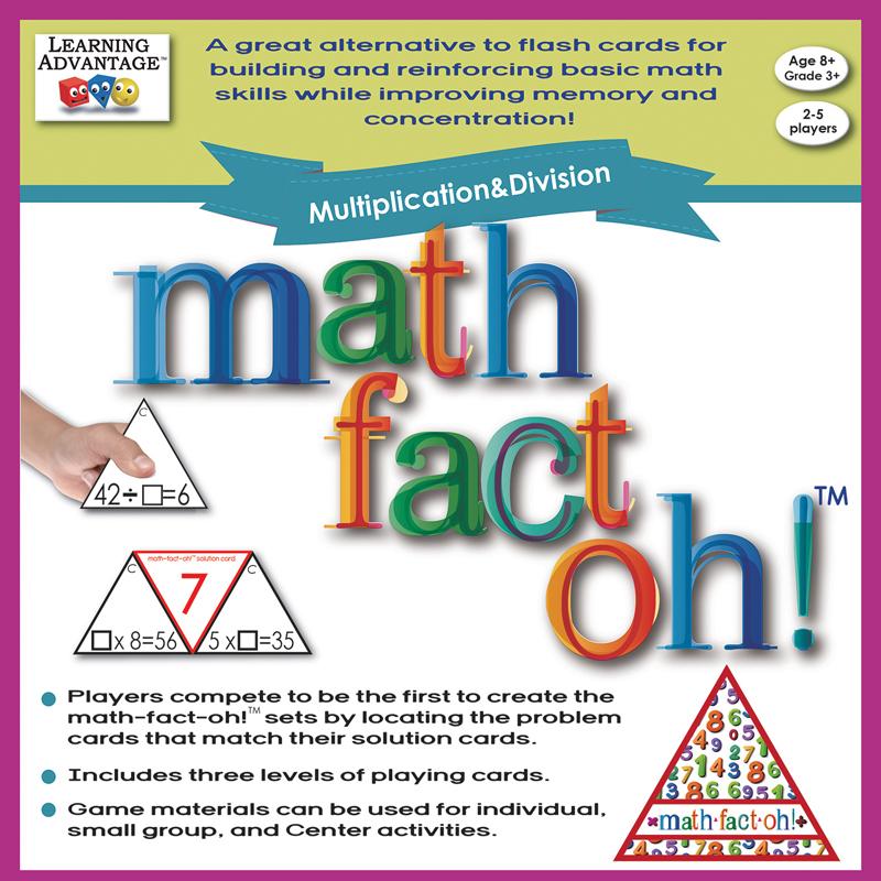 math-fact-oh!™ Multiplication & Division Game