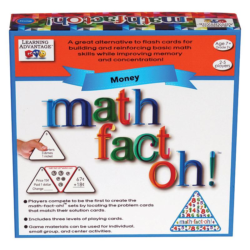  Math- Fact- Oh!& Trade ; Money Game