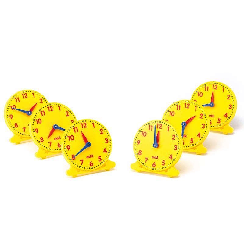 Student Clock, Pack of 6