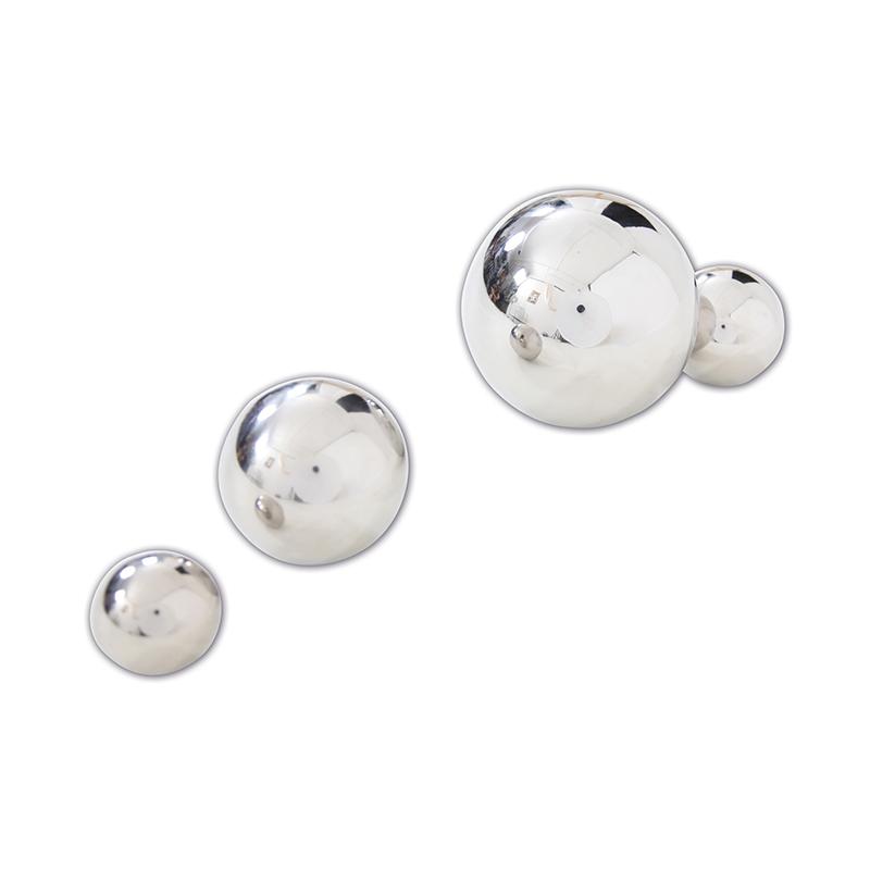 Sensory Reflective Balls, Silver