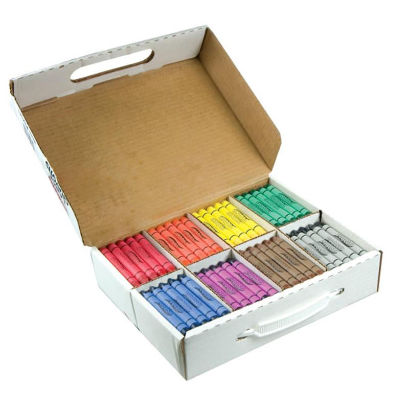 Prang Crayons Master Pack - Assorted - 200 / Box