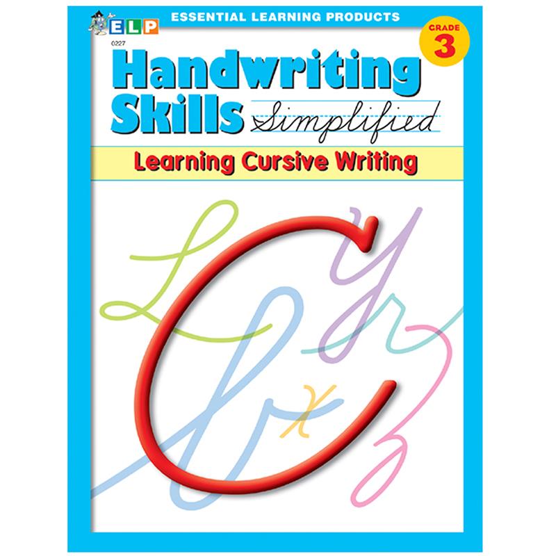  Handwriting Skills Simplified Book : Learning Cursive Writing