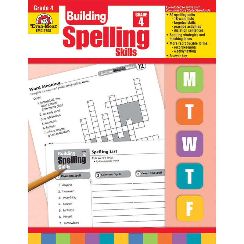 Building Spelling Skills, Teacher's Edition, Grade 4