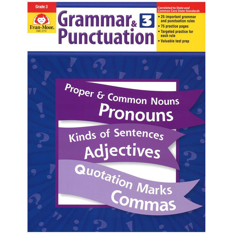 Grammar & Punctuation, Teacher Reproducibles, Grade 3