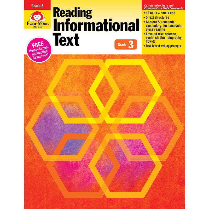 Reading Informational Text: Lessons for Common Core Mastery, Grade 3