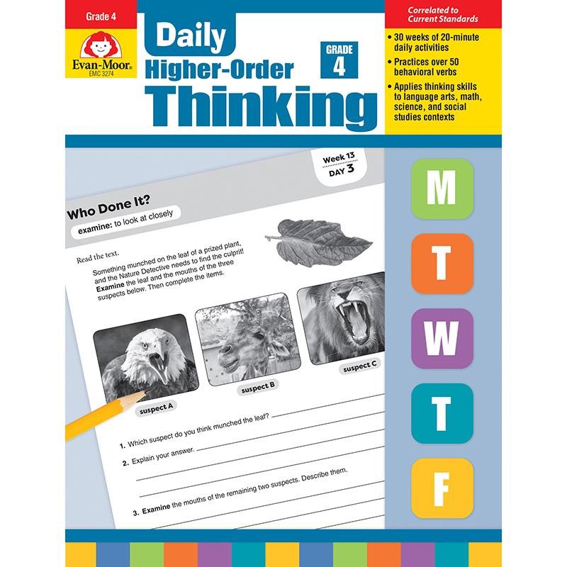 Daily Higher-Order Thinking, Grade 4