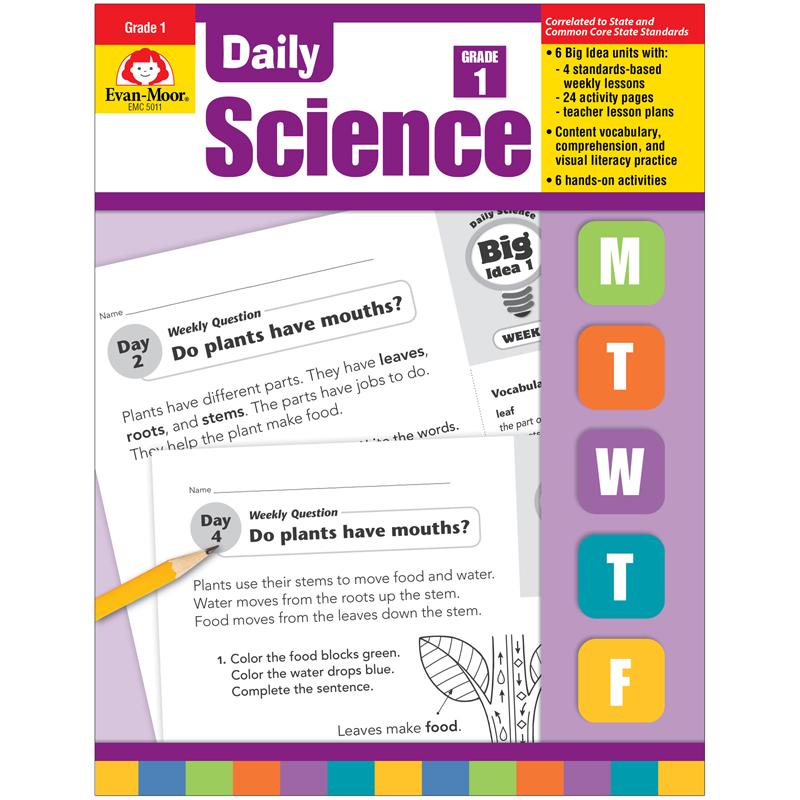Daily Science Book, Grade 1
