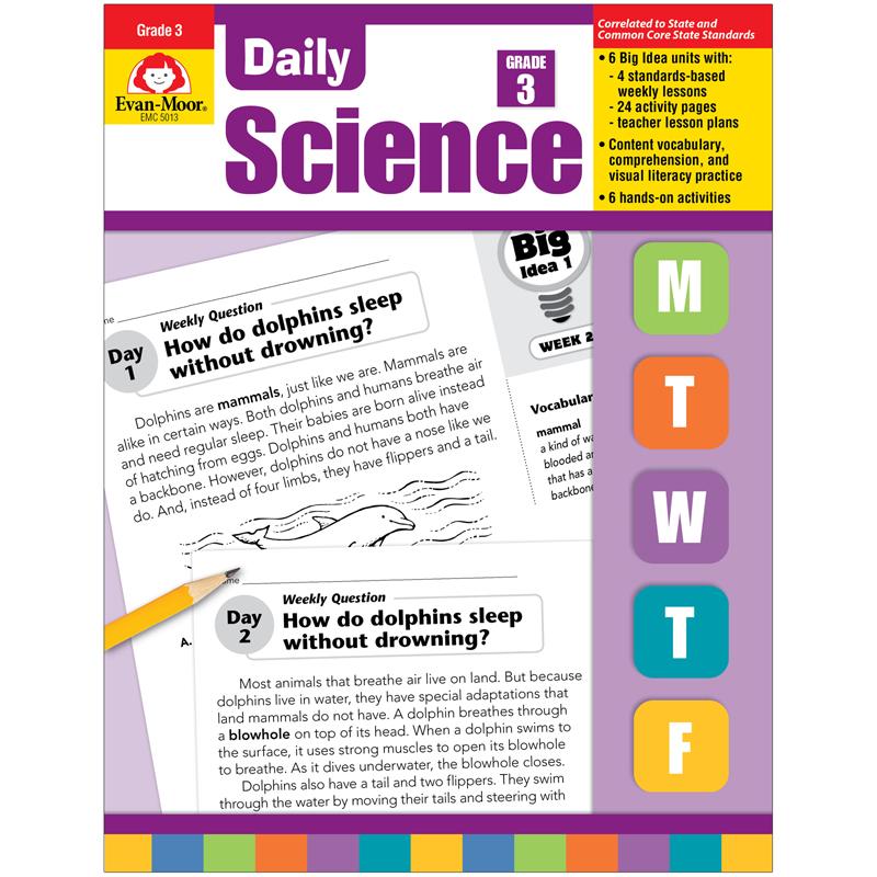 Evan-Moor Daily Science Book, Grade 3