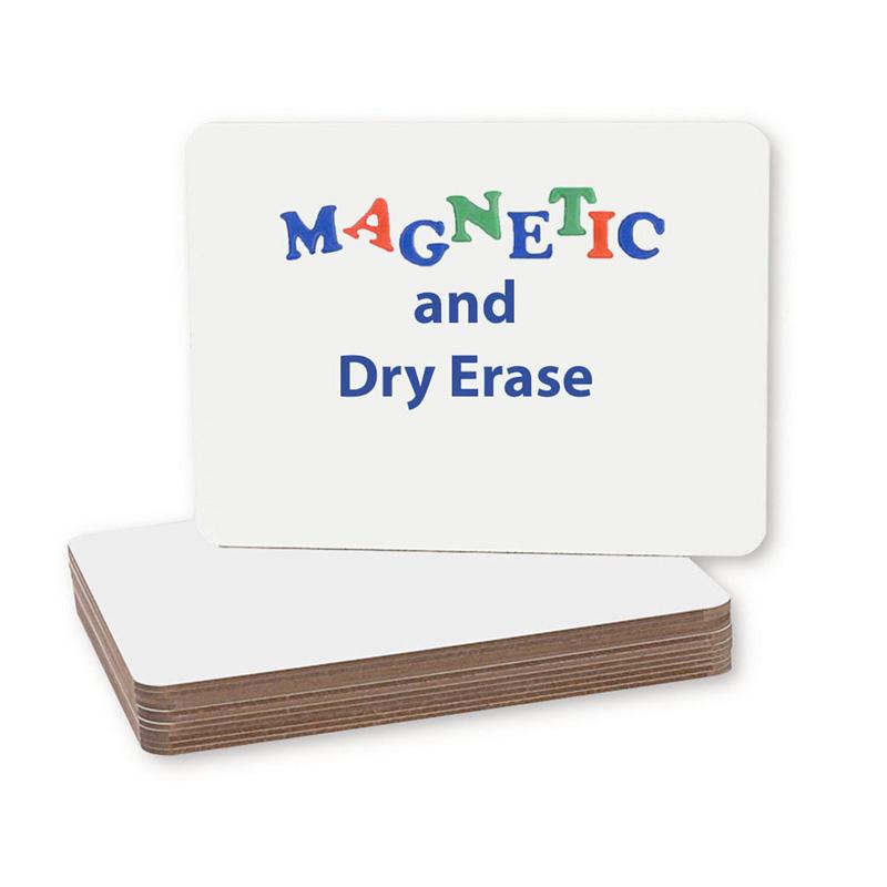 Flipside Magnetic Plain Dry Erase Board - 12