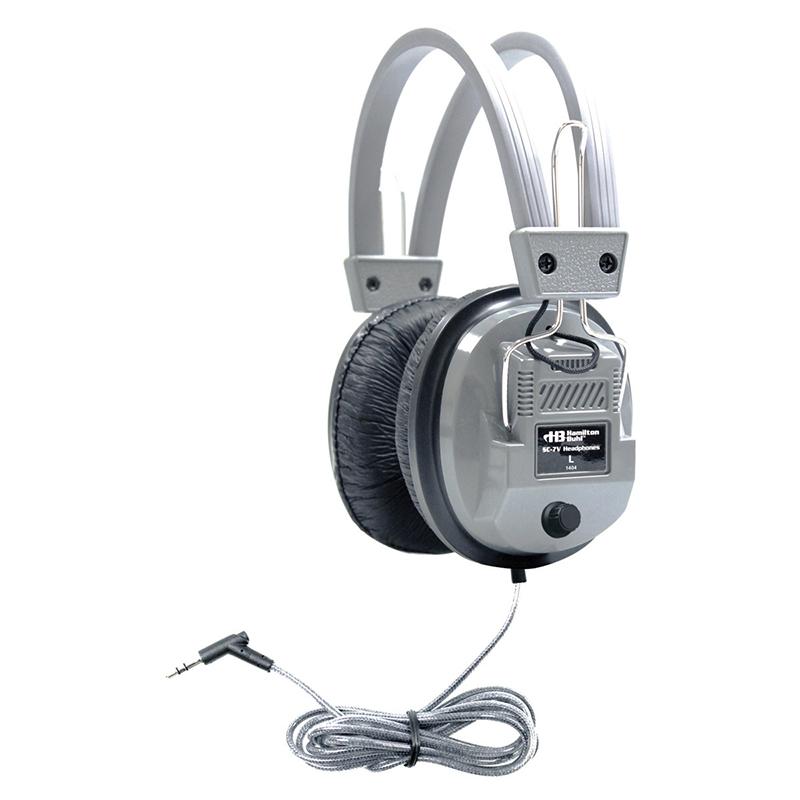  Schoolmate & Trade ; Deluxe Stereo Headphone With 3.5 Mm Plug And Volume Control