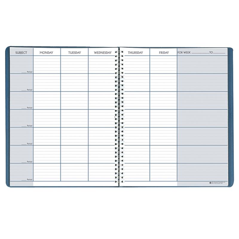 House of Doolittle Teachers Planner - Weekly - 9 Month - 1 Week Double Page Layout - 8 1/2