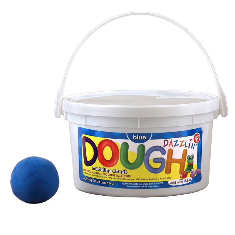  Dazzlin ' Dough, Blue, 3 Lb.Tub