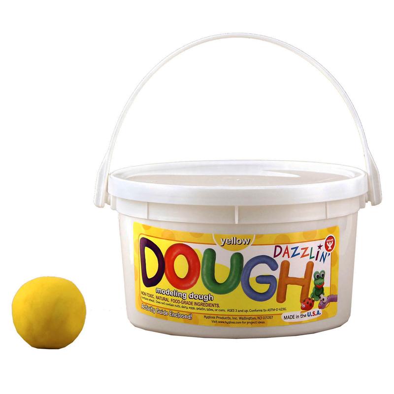  Dazzlin ' Dough, Yellow, 3 Lb.Tub
