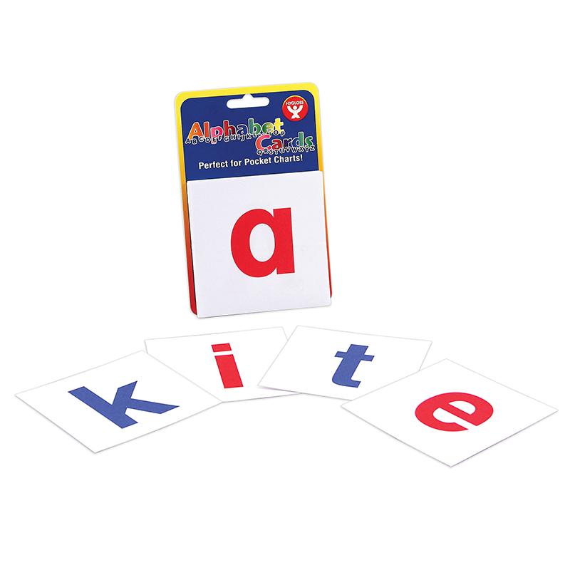  Alphabet Cards, A- Z Lower Case Letters