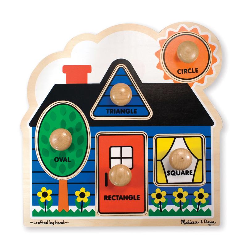 First Shapes Jumbo Knob Puzzle, 12