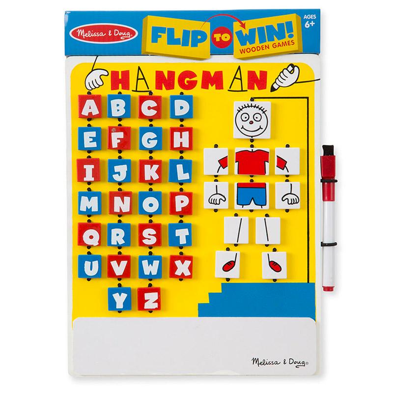  Flip- To- Win Hangman Travel Game