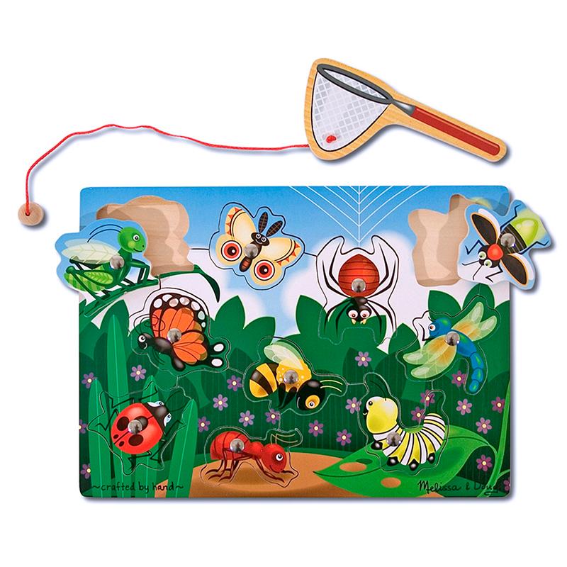 Bug Catching Magnetic Puzzle Game