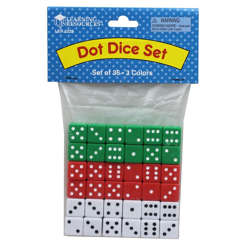 Dot Dice, Set of 36
