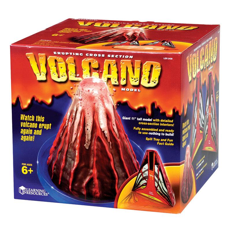  Erupting Cross- Section Volcano Model