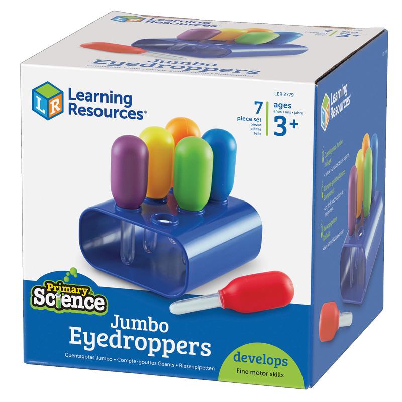 Primary Science Jumbo Eyedroppers w/stand