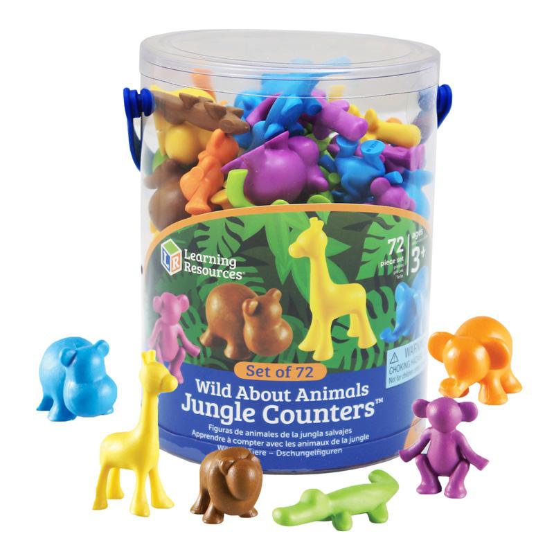  Wild About Animals Jungle Counters & Trade ;