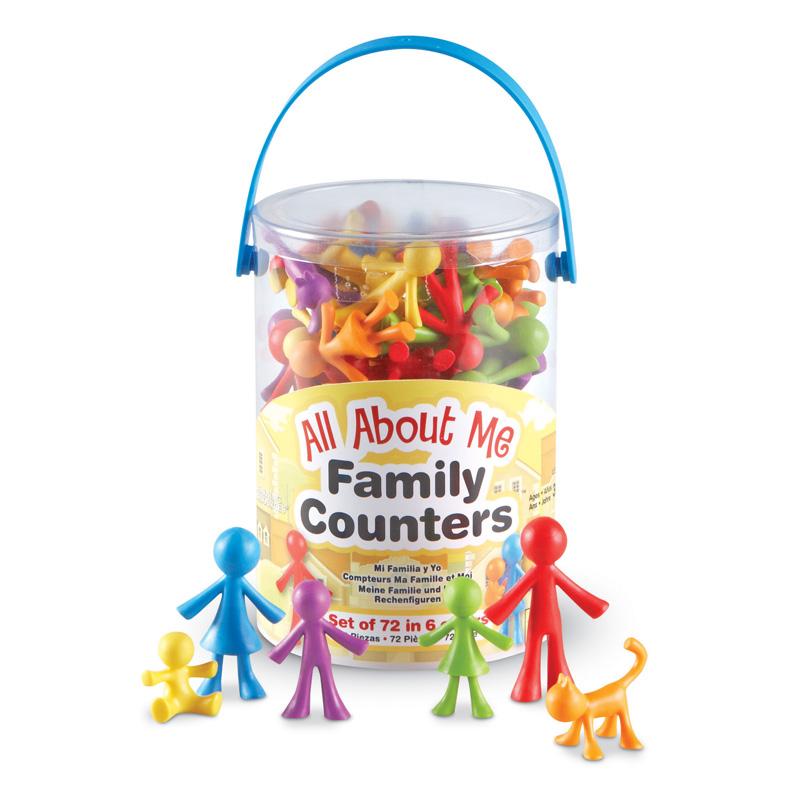  All About Me Family Counters & Trade ;, Set Of 72