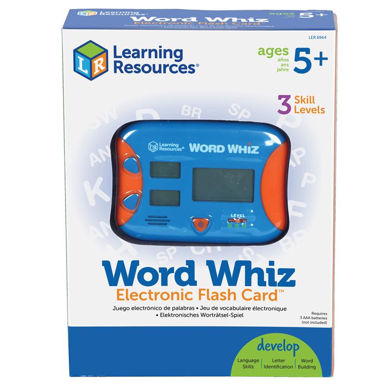 Word Whiz Electronic Flash Card™